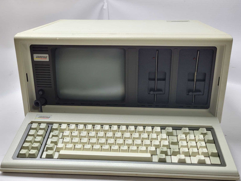 Vintage COMPAQ 101709 Portable Desktop Personal Computer, READ _
