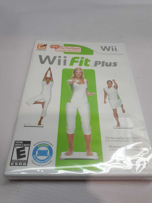 Wii Fit Plus with Balance Board In Box (Nintendo Wii, 2009) New  &