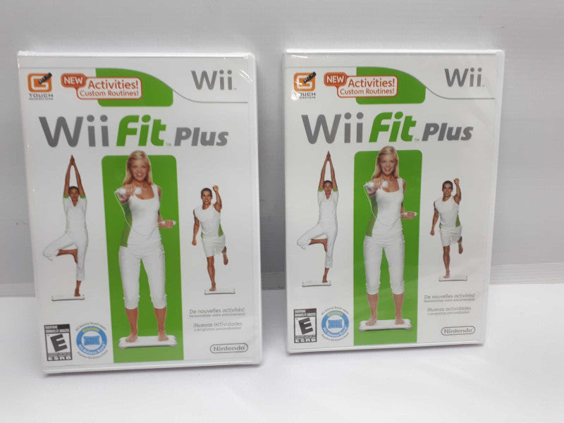 Wii Fit Plus with Balance Board In Box (Nintendo Wii, 2009) New  &