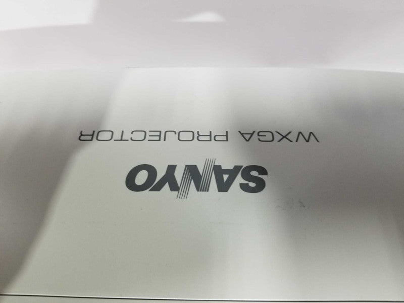 Sanyo PLC-WM5500L WXGA Projector - Unit has damage  - 1384 hours - READ #