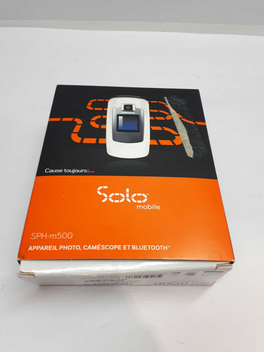 Samsung SPH-M500  Rare Cellular Flip Phone &