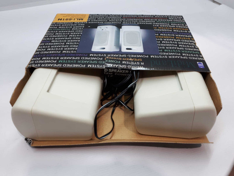 MLi -69 Multimedia Speaker System 14 Watts With Built in Amplifier NEW  &