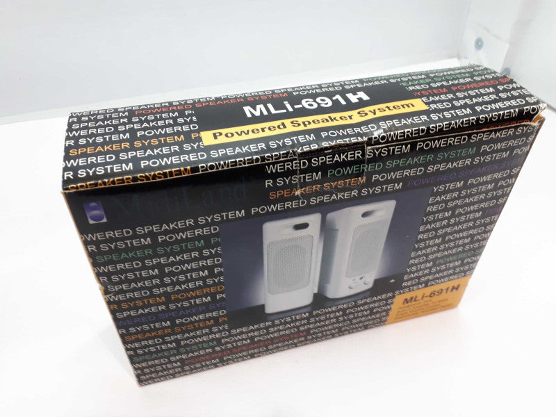 MLi -69 Multimedia Speaker System 14 Watts With Built in Amplifier NEW  &