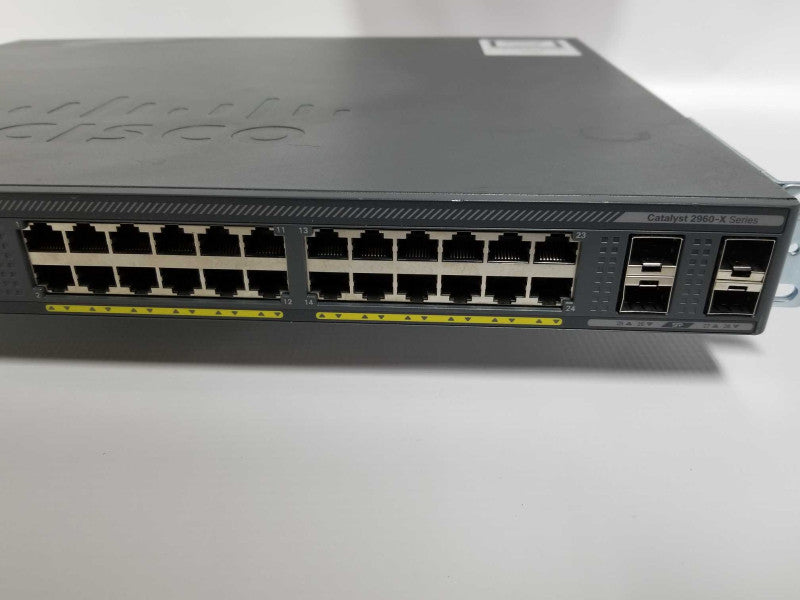 Cisco 2960x series gigabit network switch WS-C2960X-24PS-L - Fact Reset #