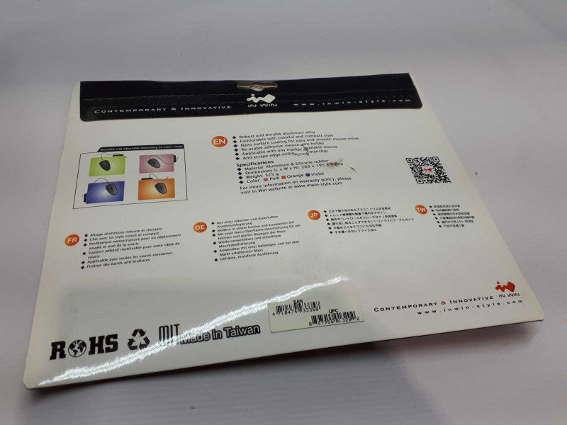 In Win Rocker Mat 2 - Hard Gaming Mouse Mat Mouse Pad Hard Surface Q&