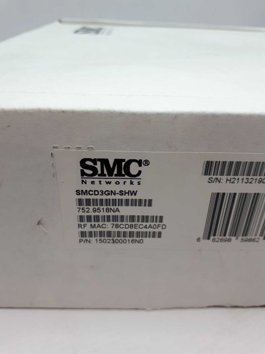 SMC SMCD3GN-RES DOCSIS 3.0 4-Port Gigabit Ethernet Wi-Fi Cable Modem &