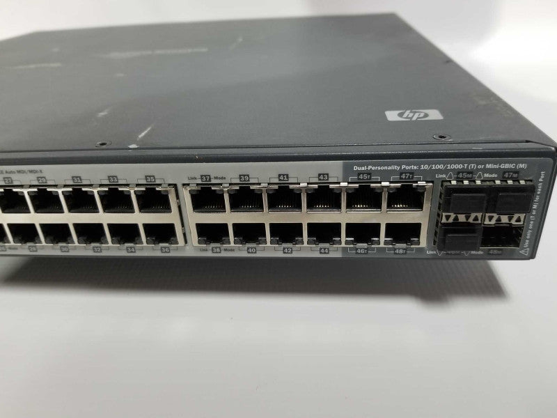 HP ProCurve Switch 3500YL-48G Ggabit PoE J8693A  - Fact Reset #