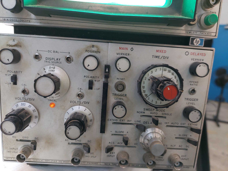 HP Oscilloscope Model: 181A