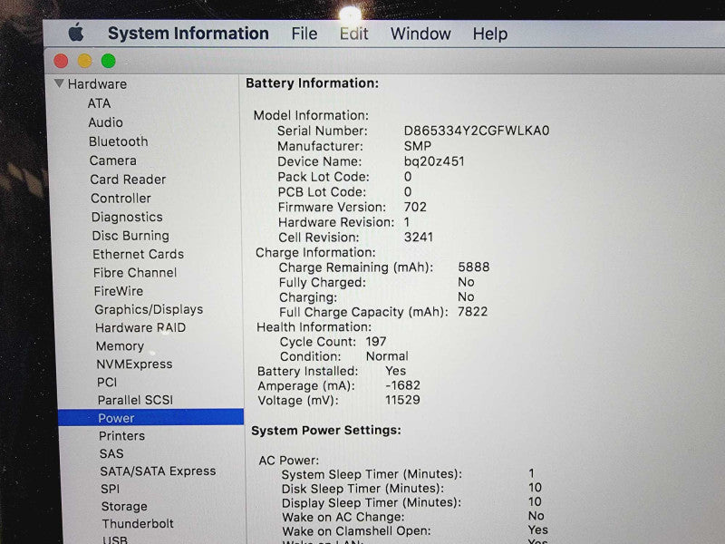 Apple Macbook Pro Retina 2015 15\\" Core i7-4870HQ @ 2.5GHz 16GB DDR3 500GB SSD R9 M370X 2GB (