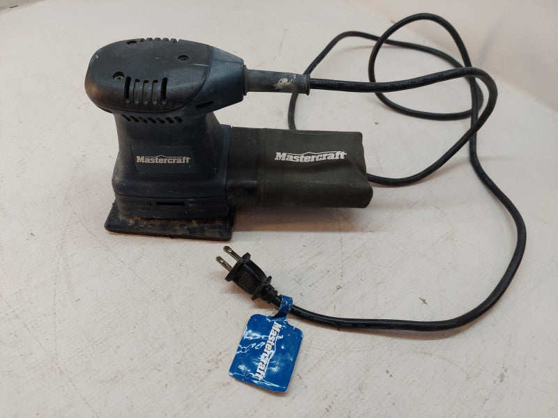 Mastercraft square palm sander with dust catcher