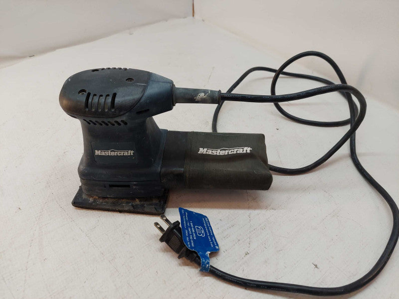 Mastercraft square palm sander with dust catcher