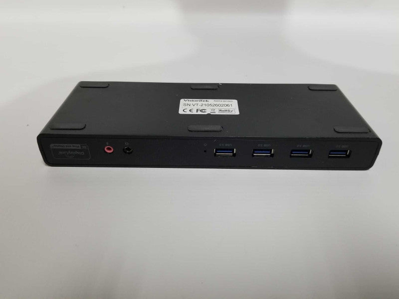 VisionTek 901005 Dual 4k USB Docking Station VT4000 #