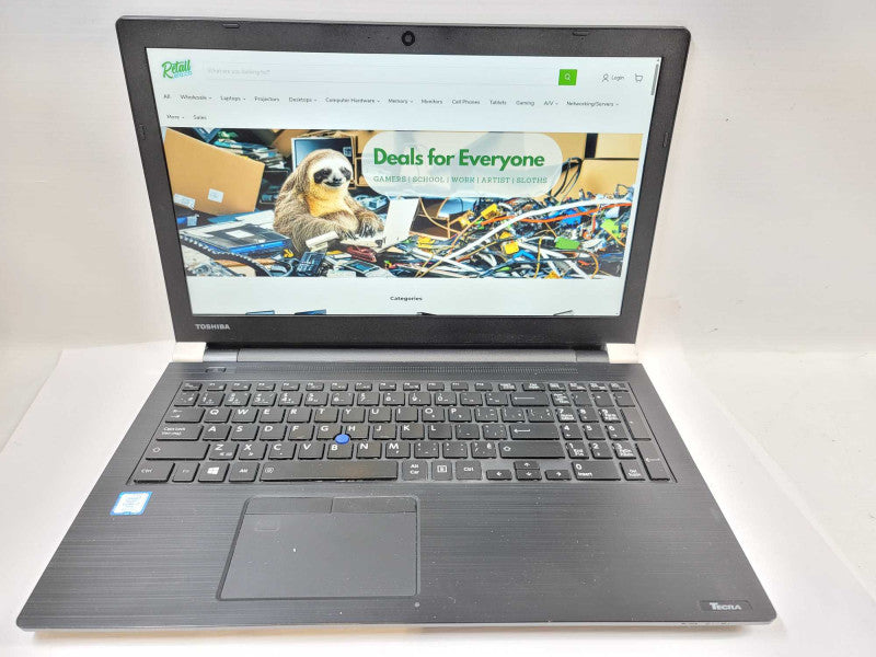 Toshiba Tecra A50-E i7-8650U, 16GB DDR4, 256GB SSD QÎ²