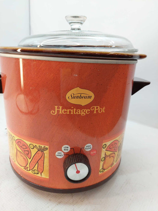 Vintage Old SunBeam HeritagePot Crockpot