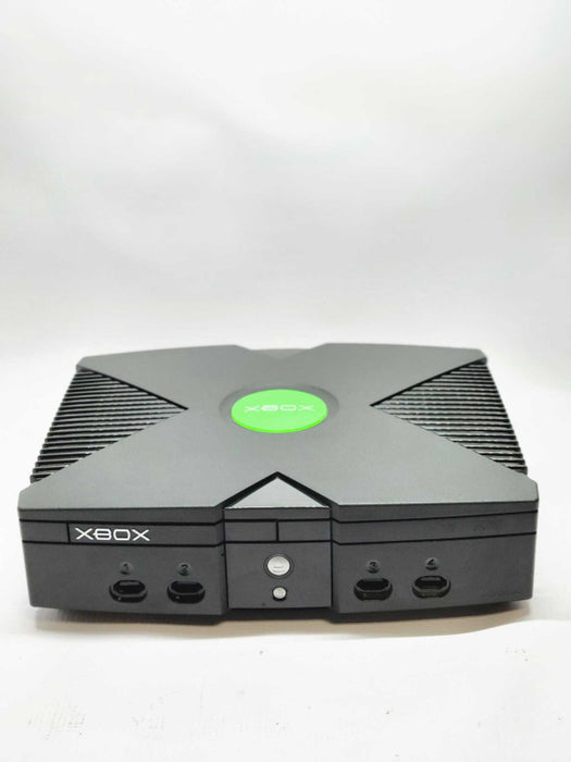 Original Xbox Console - TESTED & WORKING 2x Controllers 1xRCA cable 1x pwrcrd