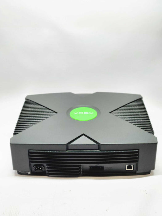 Original Xbox Console - TESTED & WORKING 2x Controllers 1xRCA cable 1x pwrcrd