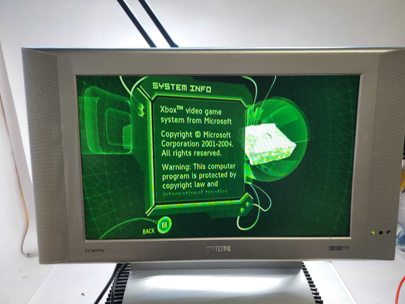 Original Xbox Console - TESTED & WORKING 2x Controllers 1xRCA cable 1x pwrcrd