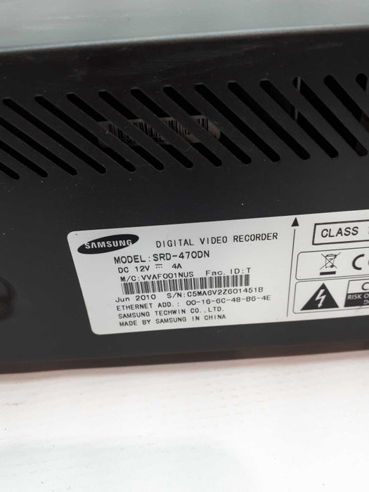 Samsung SRD-470D Security Camera  DVR SRD-470DN &