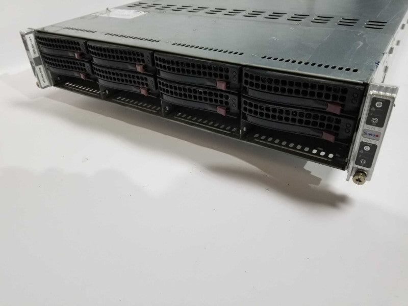 supermicro 827-14 blade chassis - 4x blades - 2x Xeon E5645 - 192gb ram #