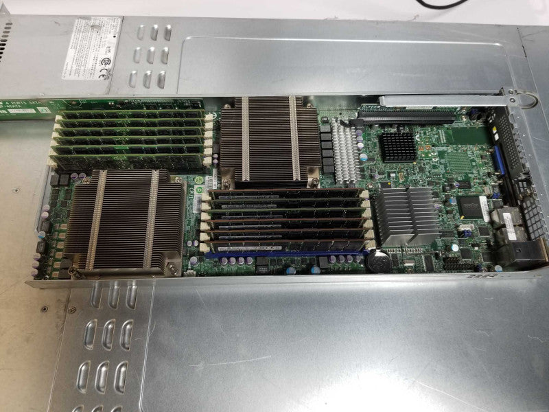 supermicro 827-14 blade chassis - 4x blades - 2x Xeon E5645 - 192gb ram #