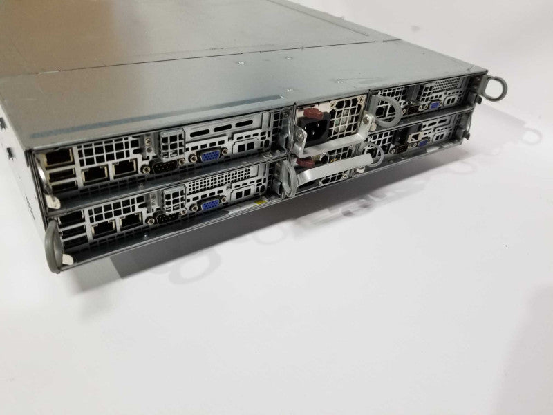 supermicro 827-14 blade chassis - 4x blades - 2x Xeon E5645 - 192gb ram #
