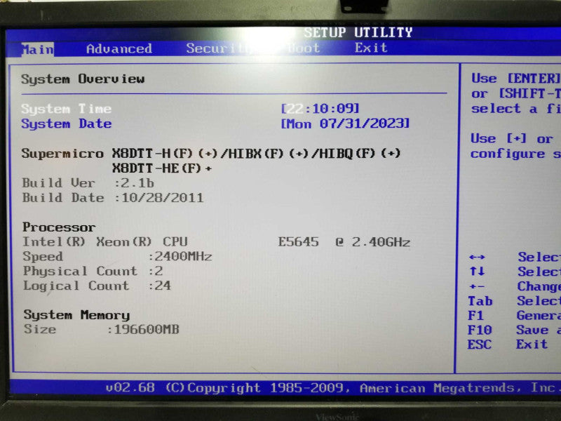 supermicro 827-14 blade chassis - 4x blades - 2x Xeon E5645 - 192gb ram #