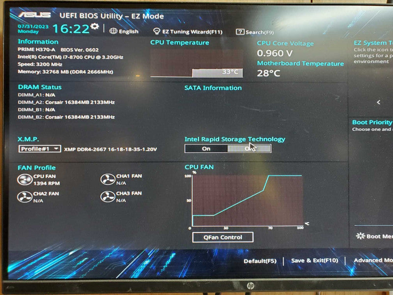 Custom PC - Intel i7-8700 @ 3.20 GHZ 32GB DDR4, 750W PSU *READ*