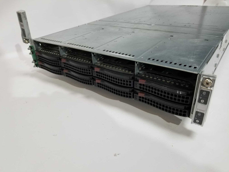 supermicro 827-14 blade chassis - 4x blades - 2x Xeon E5645 - 96gb ram - READ #