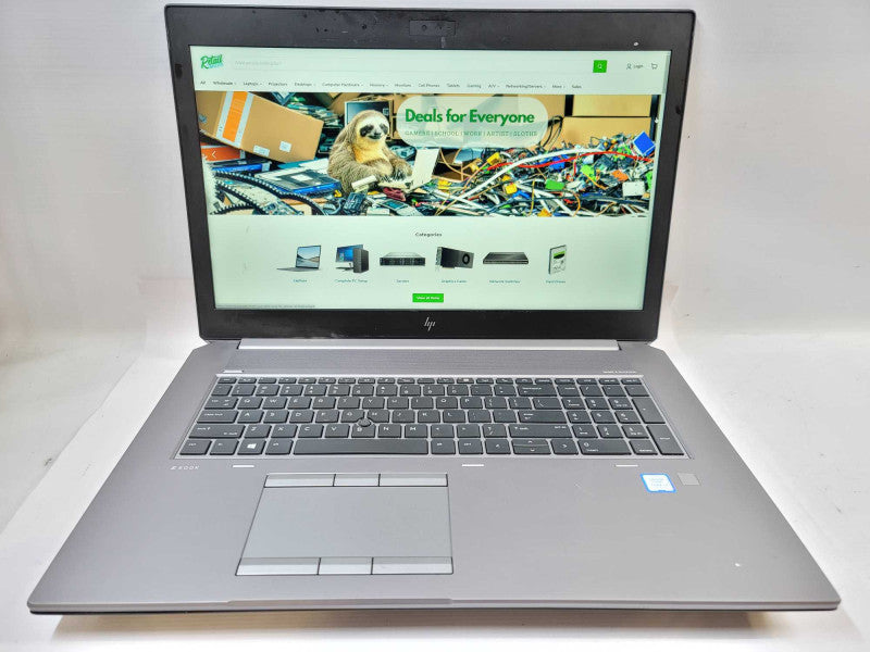 HP ZBook 17 G5 i7-8850H, 32GB DDR4, 512GB + 1TB SSD QÎ²