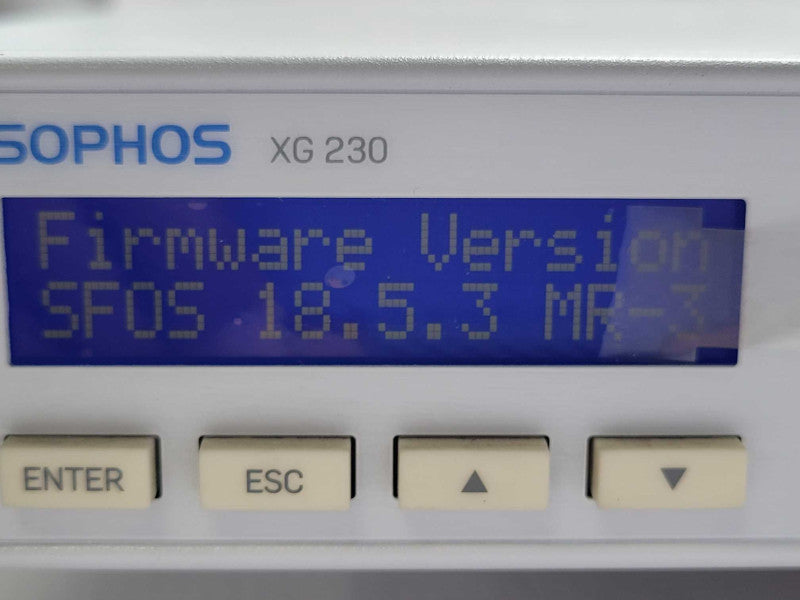 Sophos XG 230 rev.2 Firewall Security Appliance  _