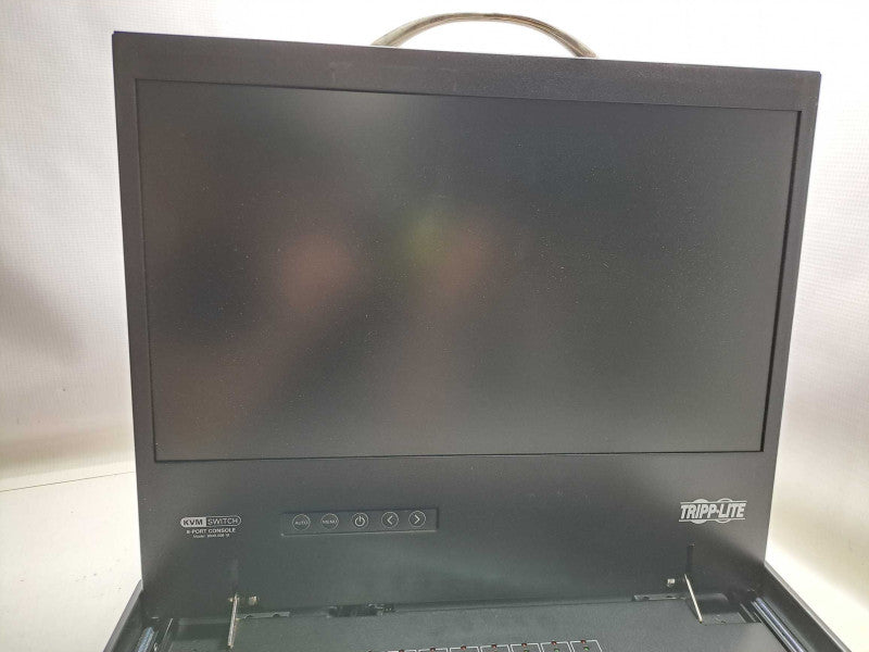 TRIPP LITE B040-008-19 19\\" LCD 8-Port Rack Console VGA KVM Switch Rackmount )