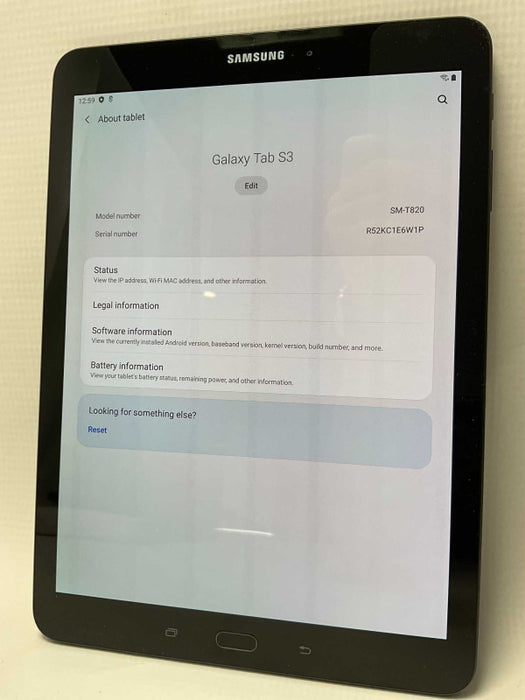 Samsung Galaxy Tab S3 SM-T820 Tablet UNLOCKED  -