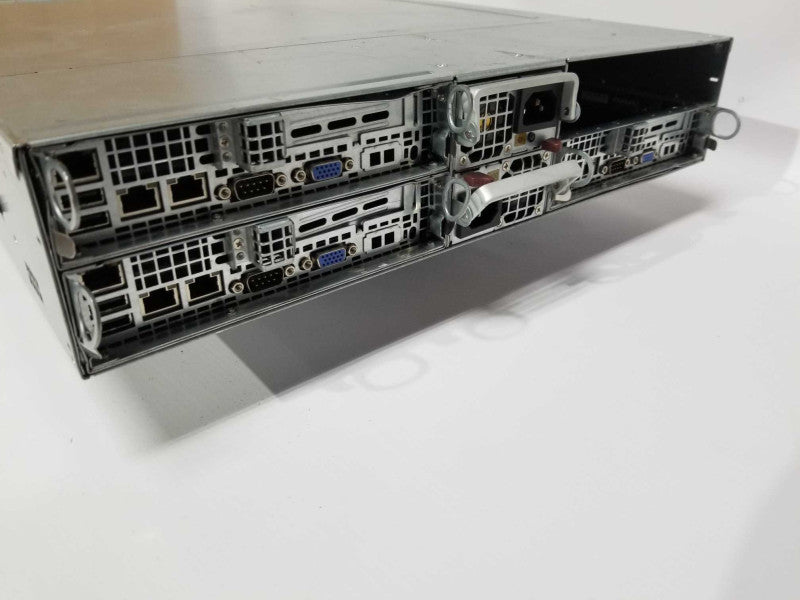 supermicro 827-14 blade chassis - 3x blades - 2x Xeon E5645 - 96gb ram - READ #