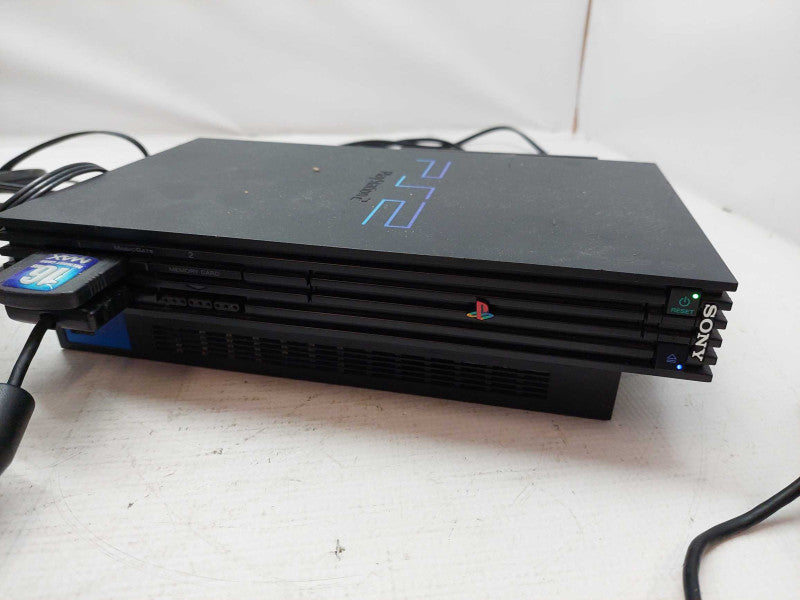 Playstation 2 Game Console with memory card and controller, 1 Game CD(Black)