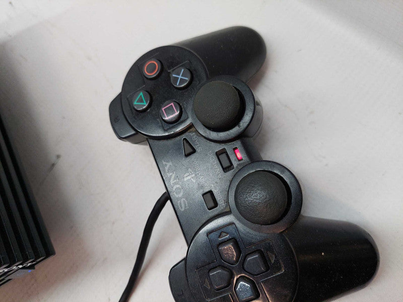 Playstation 2 Game Console with memory card and controller, 1 Game CD(Black)