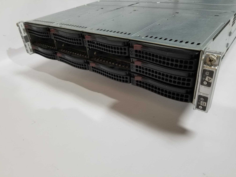 supermicro 827-14 blade chassis - 4x blades - 2x Xeon E5645 - 192gb ram  #
