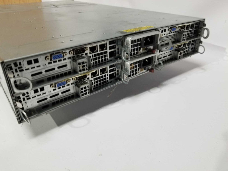 supermicro 827-14 blade chassis - 4x blades - 2x Xeon E5645 - 192gb ram  #