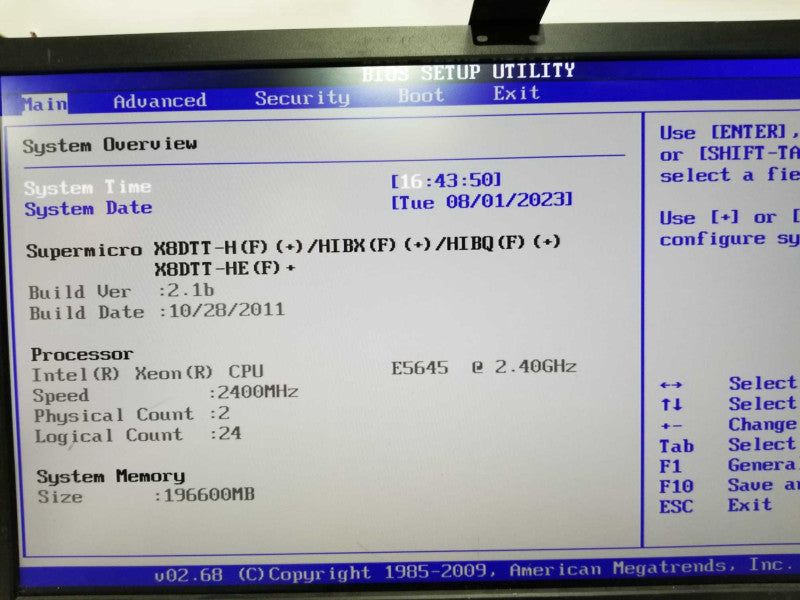 supermicro 827-14 blade chassis - 4x blades - 2x Xeon E5645 - 192gb ram  #