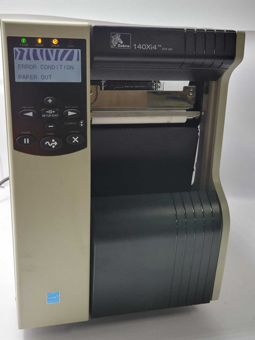 Zebra 140Xi4 Thermal Transfer Barcode Label Printer Network/USB/Parallel READ _