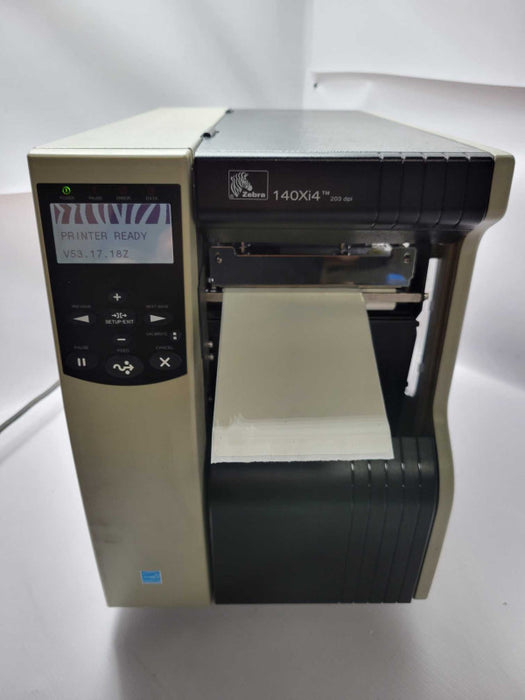 Zebra 140Xi4 Thermal Transfer Barcode Label Printer Network/USB/Parallel READ _
