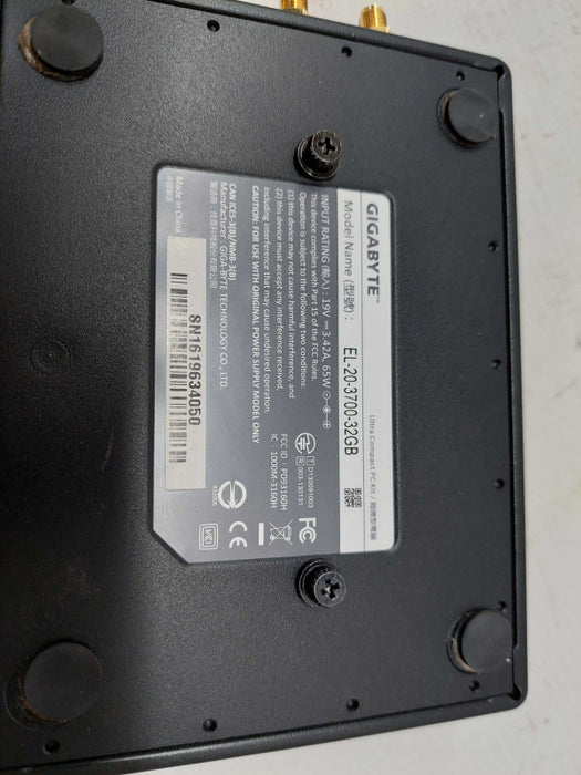 Gigabyte Ultra Compact PC Kit Model: EL-20-3700-32GB
