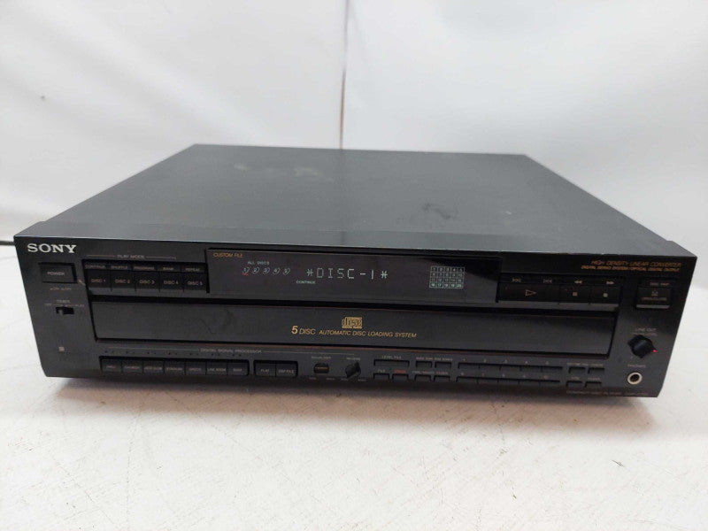 Sony 5 Disc Cd Changer High Density Linear Converter Model: CDP-C725