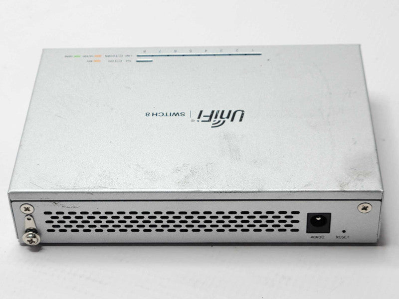 Ubiquiti UniFi Switch 8 24W 8-Port Gigabit Switch w/ 1x PoE in and 1x PoE Out _