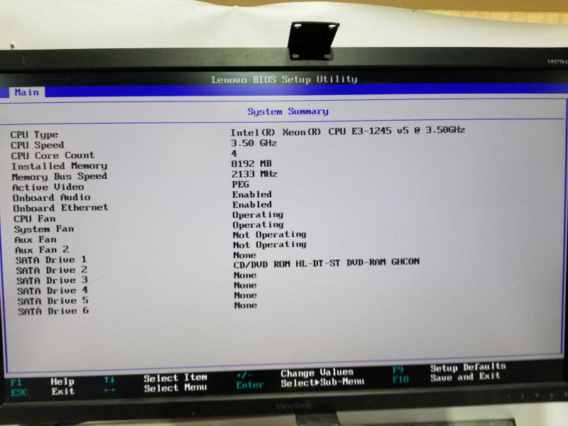 Lenovo Thinkstation P310 Xeon E3-1245 V5 @ 3.50ghz / 8gb ram / GTX 1650 GPU #