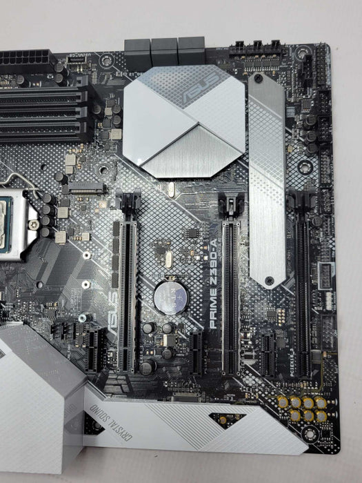 ASUS Prime Z390-A Intel LGA 1151 DDR4 ATX board with Core I3-8100 CPU, READ _