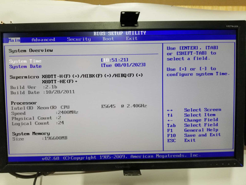supermicro 827-14 blade chassis - 4x blades - 2x Xeon E5645 192gb Ram / Blade #