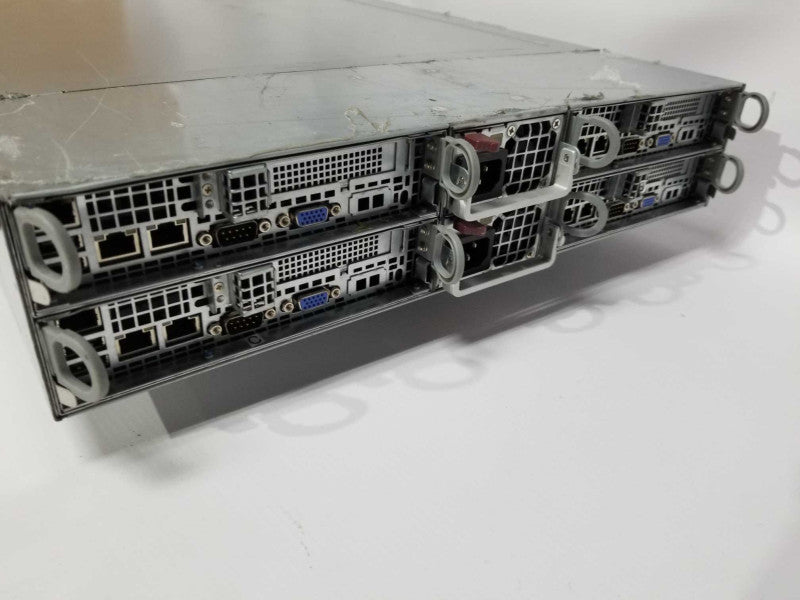 supermicro 827-14 blade chassis - 4x blades - 2x Xeon E5645 192gb Ram / Blade #