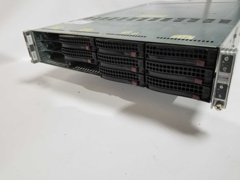 supermicro 827-14 blade chassis - 3x blades - 2x Xeon E5645 96gb Ram - READ #