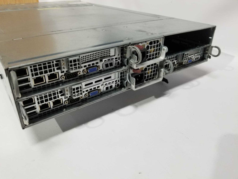 supermicro 827-14 blade chassis - 3x blades - 2x Xeon E5645 96gb Ram - READ #