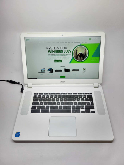 CHROMEBOOK (LINUX BASED) Celeron N 3205U @ 1.5GHz |4GB RAM |120GB SSD (READ)